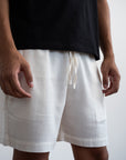 The Charter Shorts - White