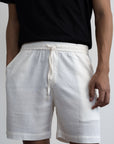 The Charter Shorts - White