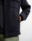 The Regent Shacket - Navy Blue