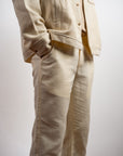 The Savile Trouser - Off White