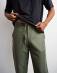 The Savile Trouser - Olivine Green