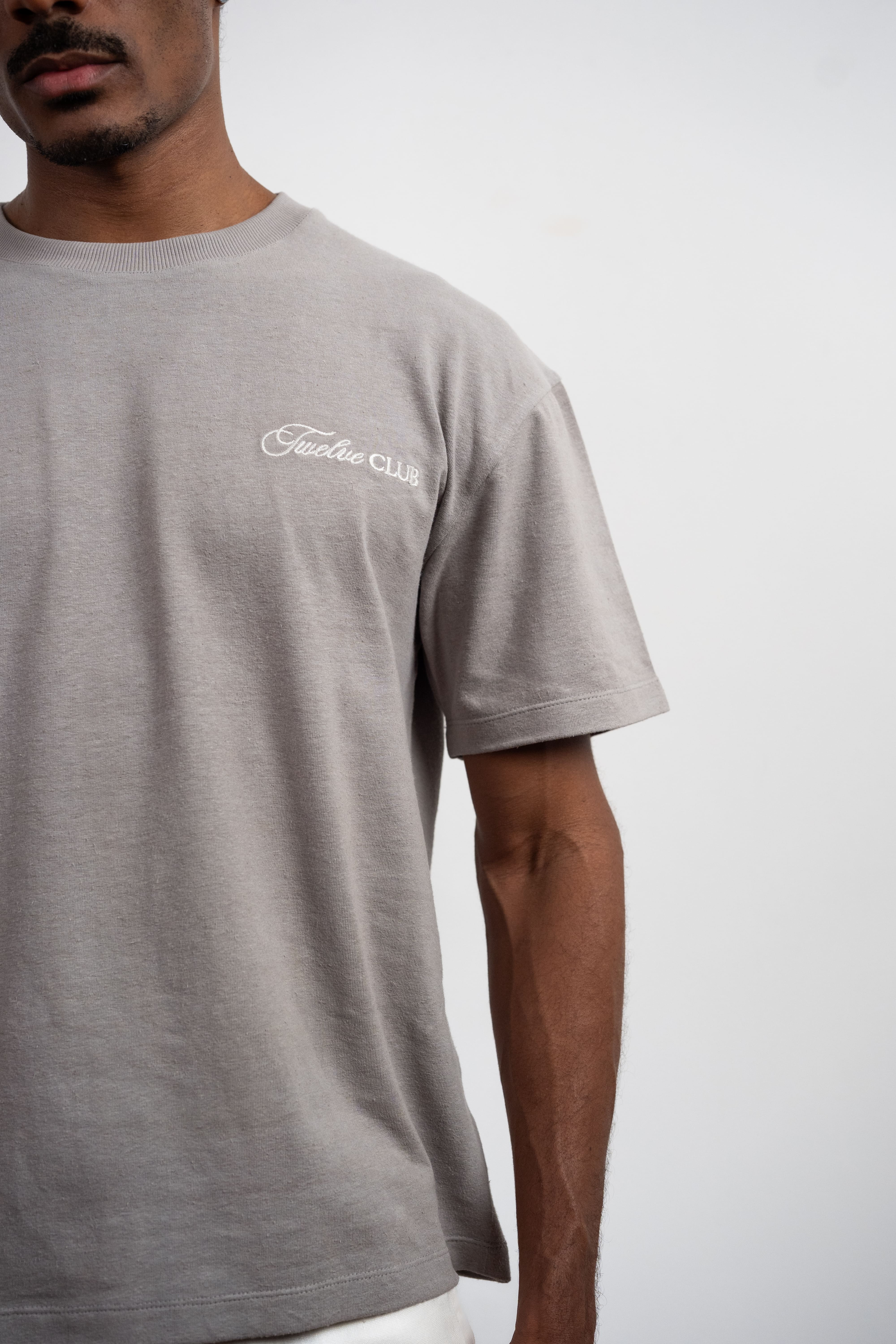 The Club Tee - Chateau Grey – twelve12